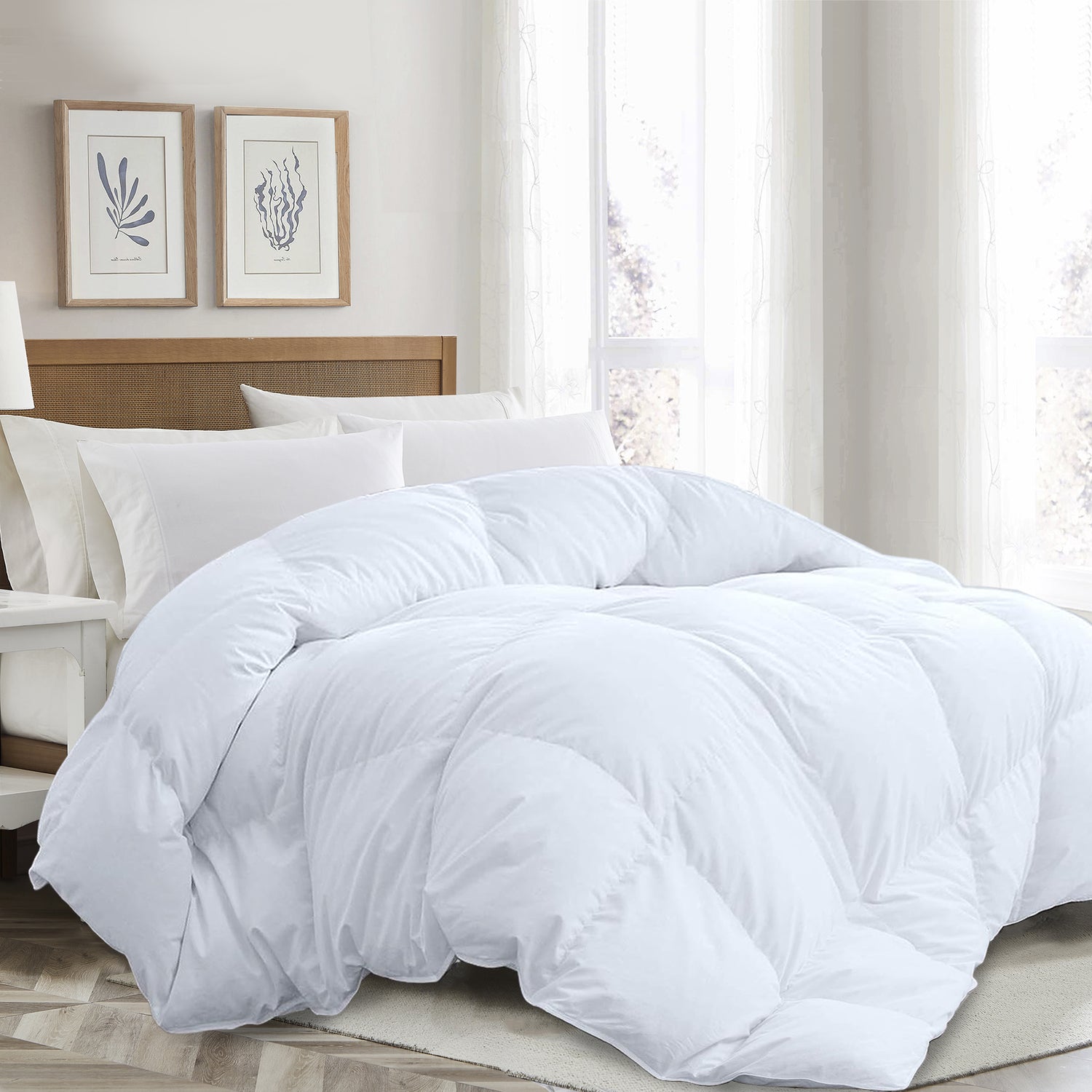 Couette Luxe Plume : 100% plumes et qualité 500 g/m²