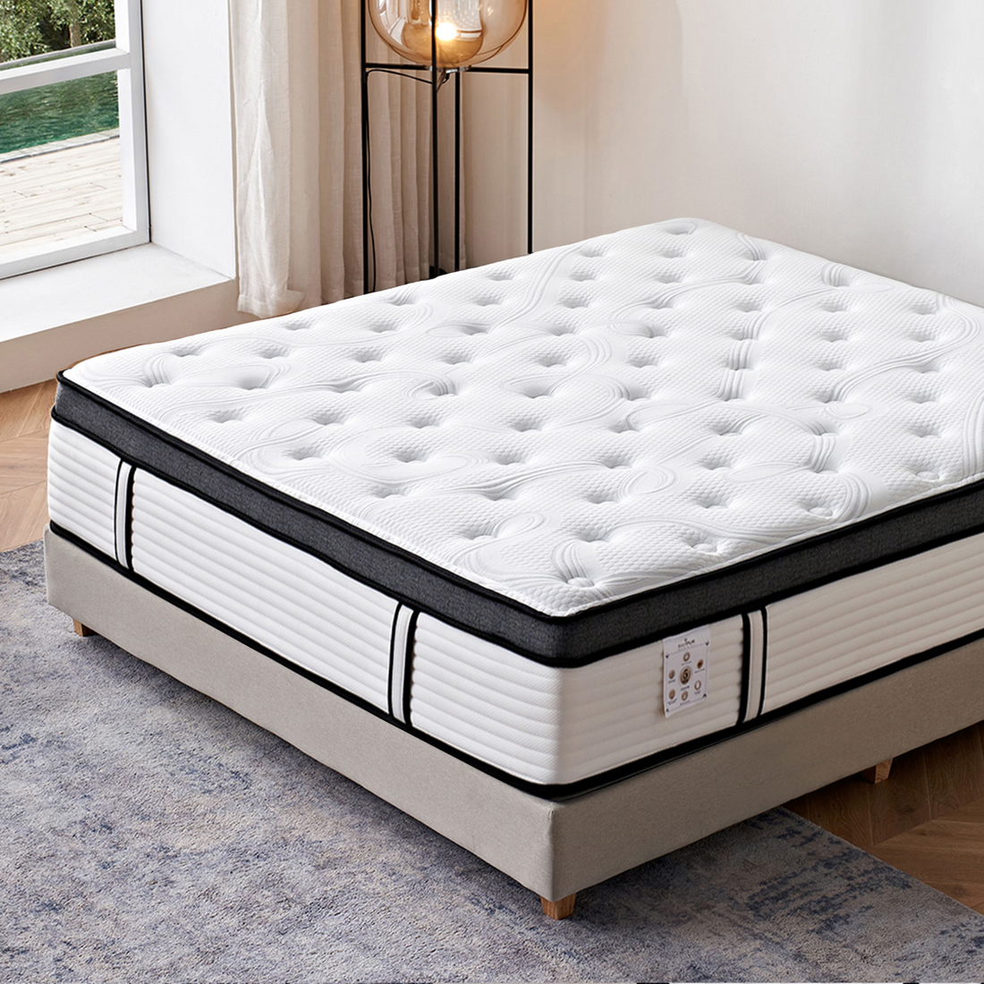 Matelas Grand View : Latex, Mémoire de forme et Ressorts