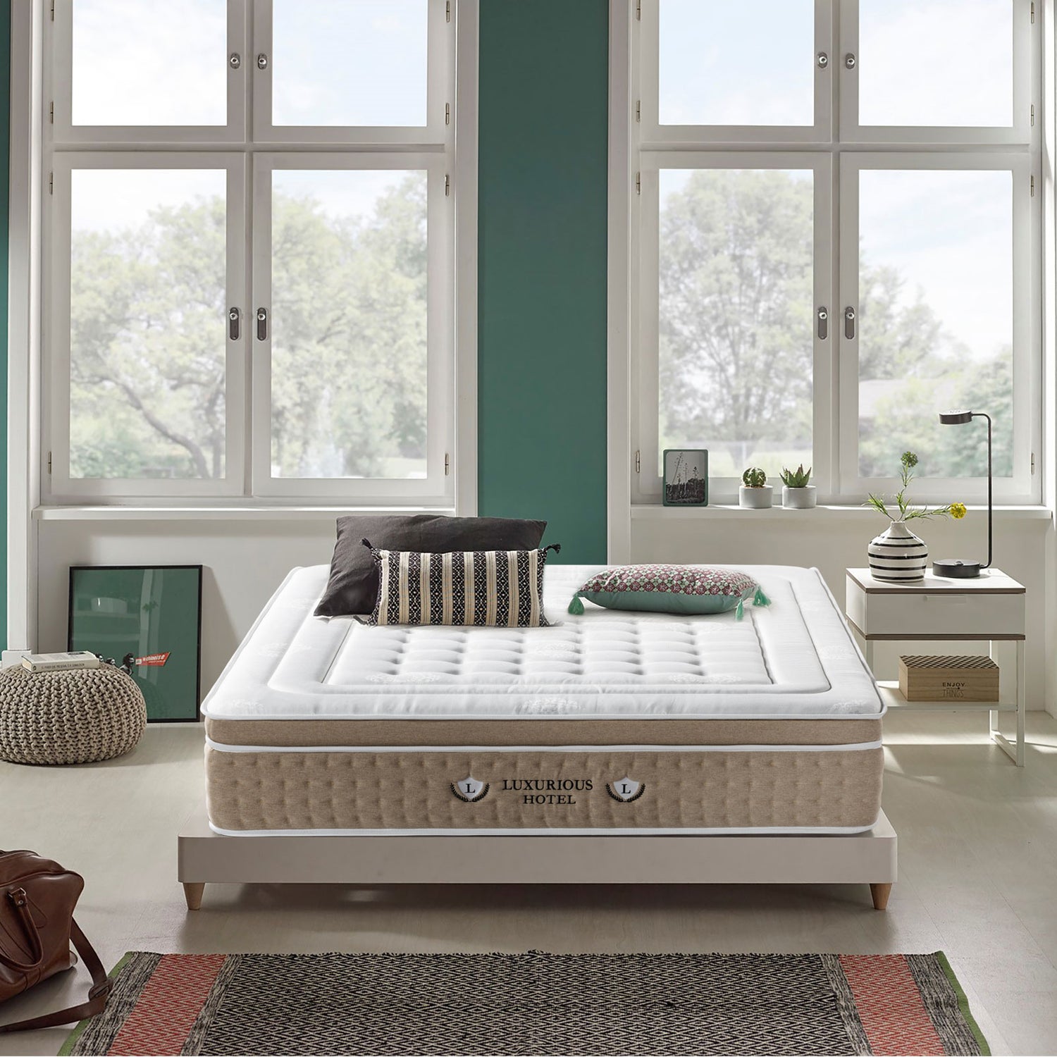 Matelas Ibiza : Matelas haut de gamme avec Surmatelas intégré