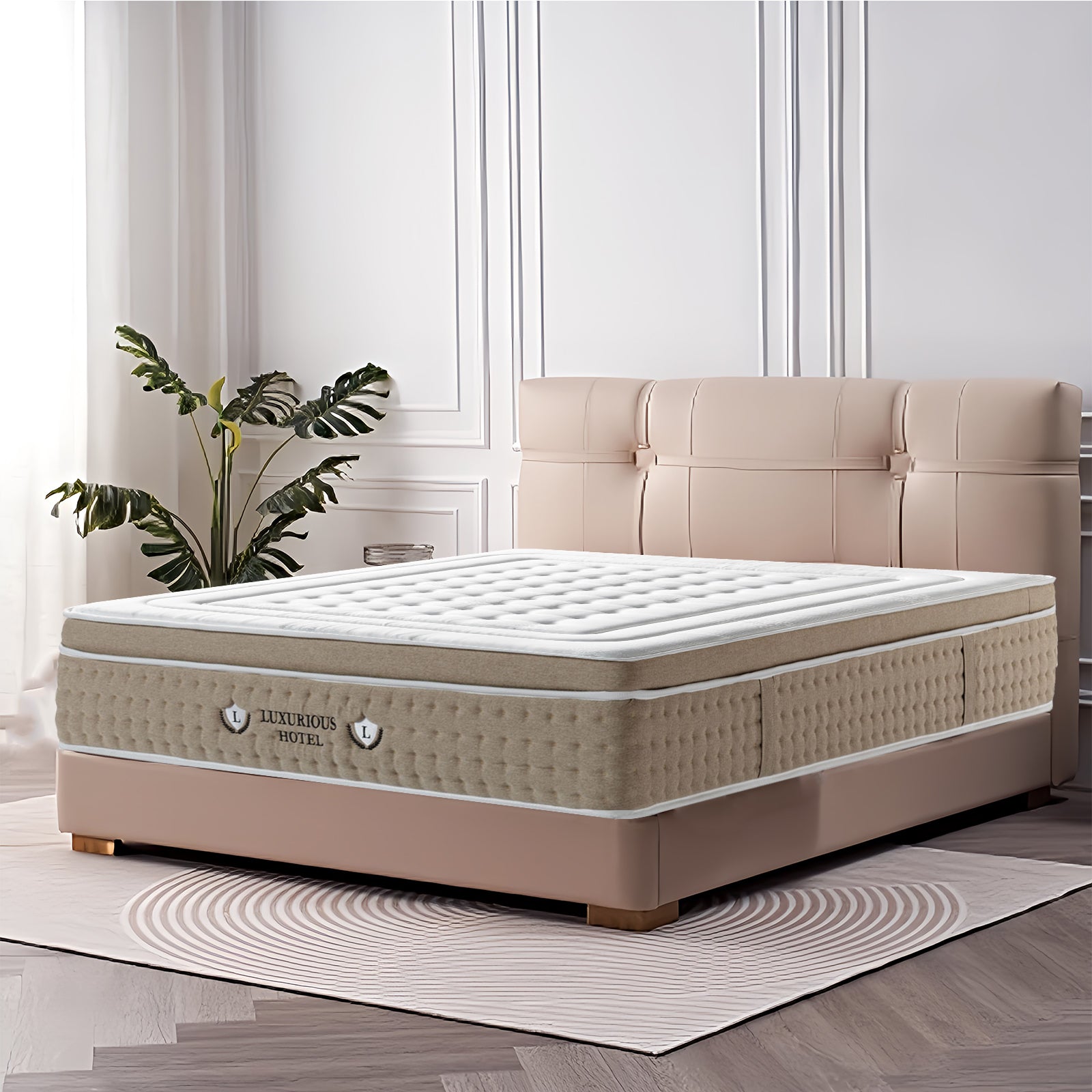 Matelas Ibiza : Matelas haut de gamme avec Surmatelas intégré