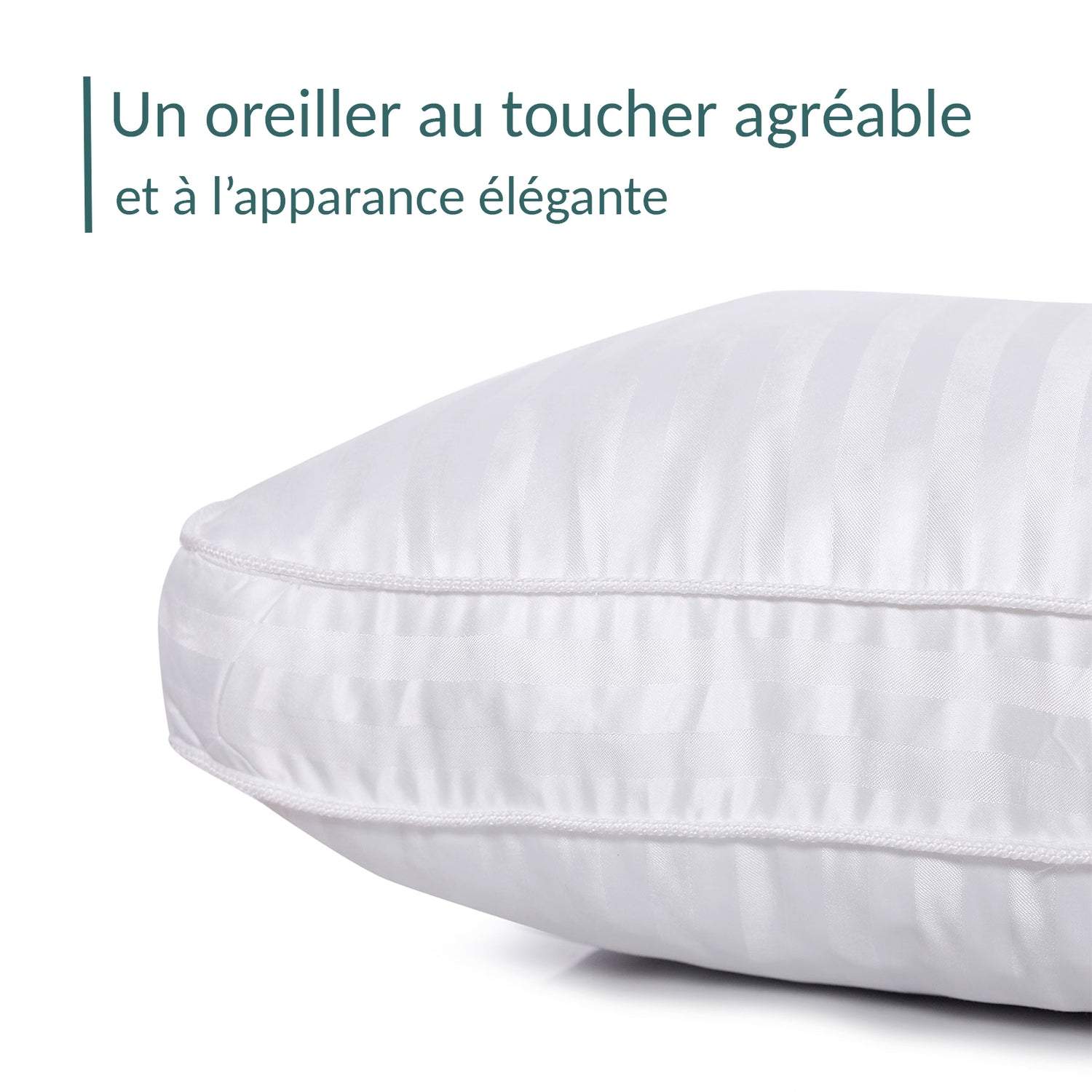 Pack Promo Luxe : Surmatelas + Couette &amp; Oreillers