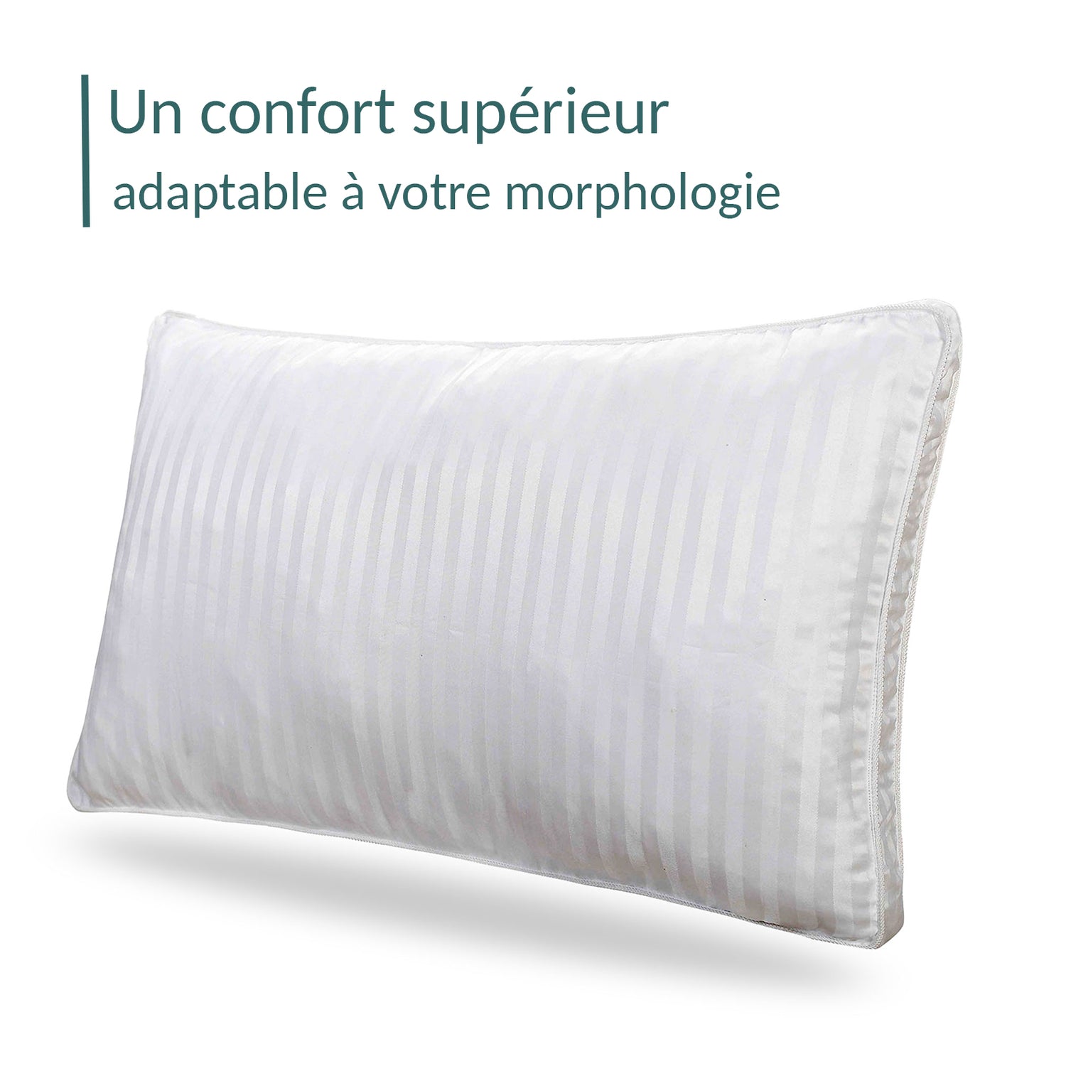 Pack Promo Luxe : Surmatelas + Couette &amp; Oreillers