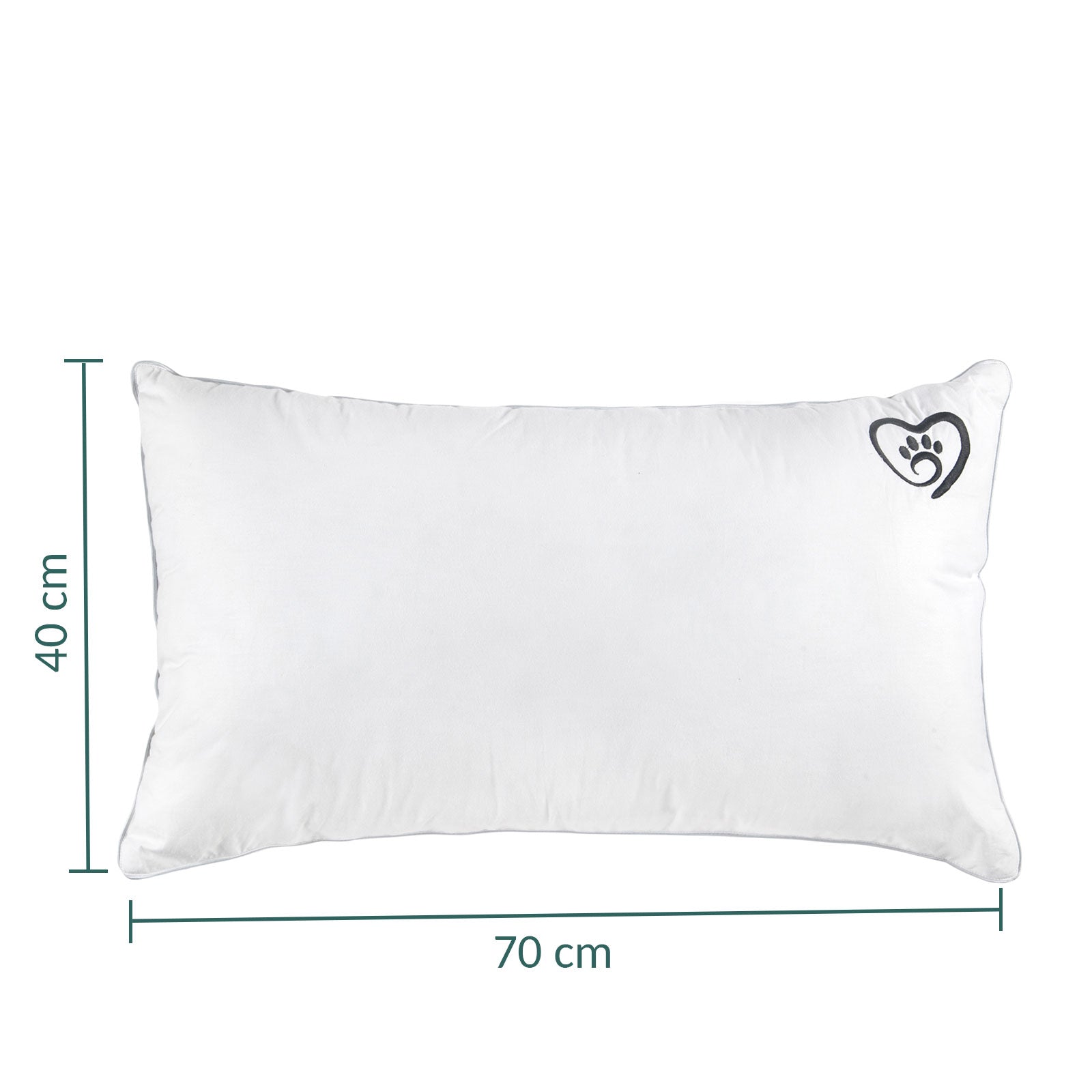 Pack Promo Rubis : Couette &amp; Oreiller 40 x 70 cm et 60 x 60 cm