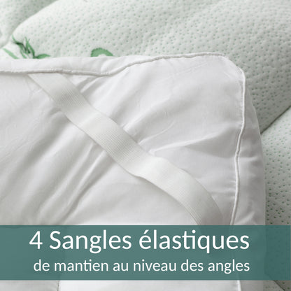 Surmatelas Bamboo : 100% Microfibre