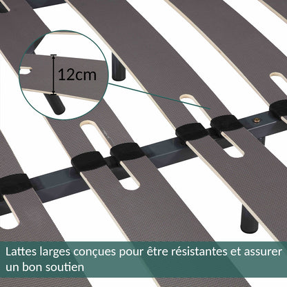 Robuflex Boxspring: Morphologischer Komfort mit breiten Latten