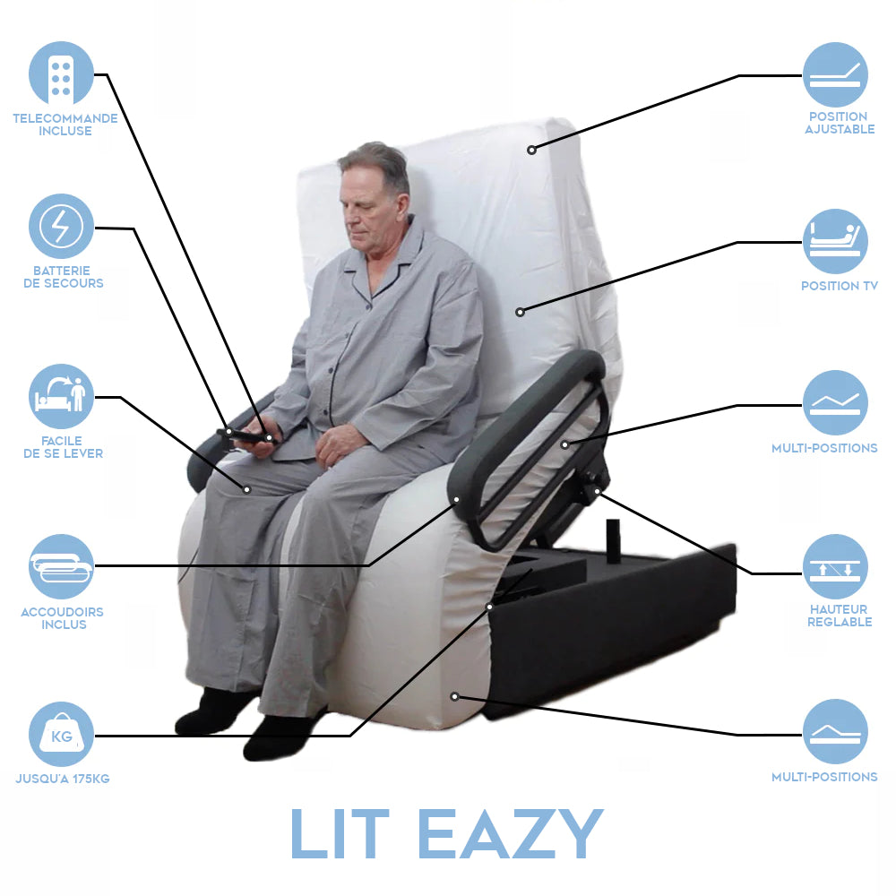 Eazy Bed: elektrisches Hubbett für optimale Autonomie