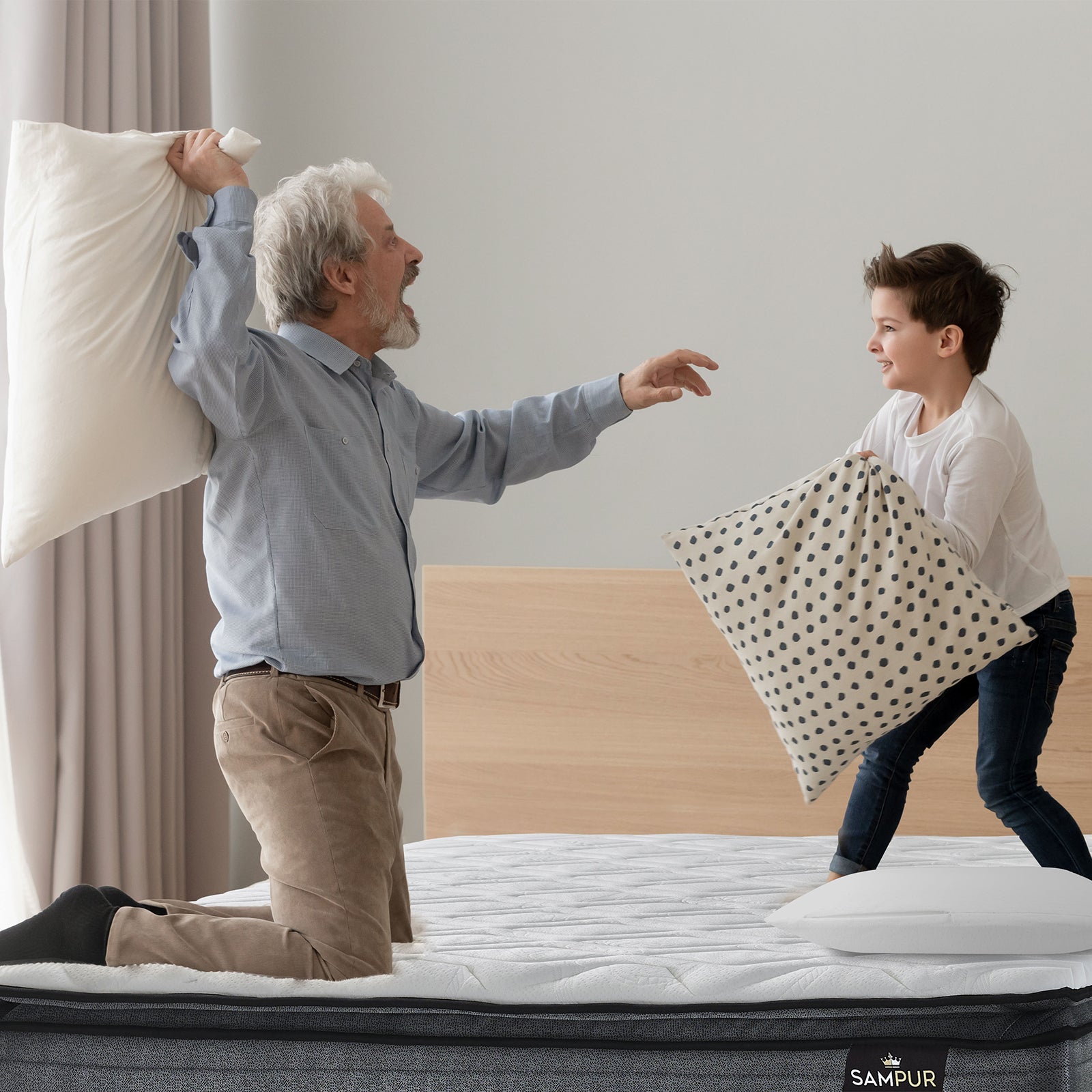 Matelas Nirvana : Mémoire de forme, Ressorts et Latex