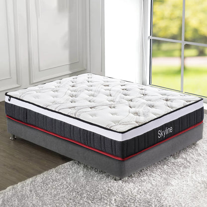 Matelas Skyline : mémoire de forme et ressorts