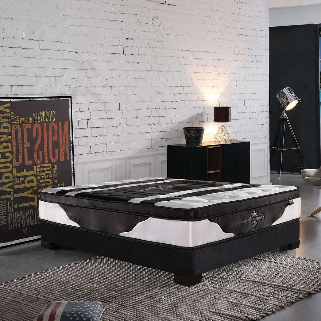 Matelas Ambassador Série limitée : surmatelas latex intégré