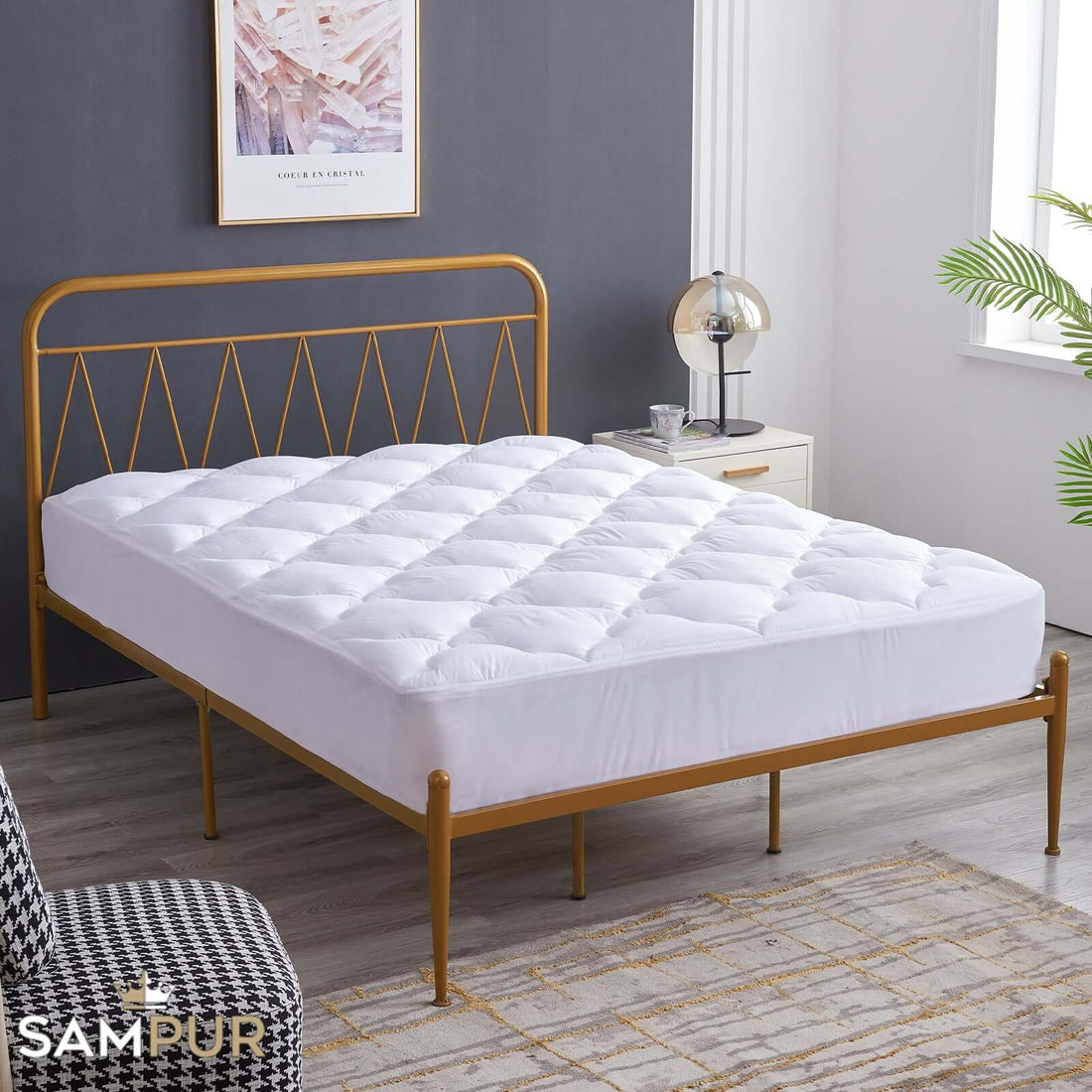 Surmatelas 3D Luxe : Confort et Microfibre