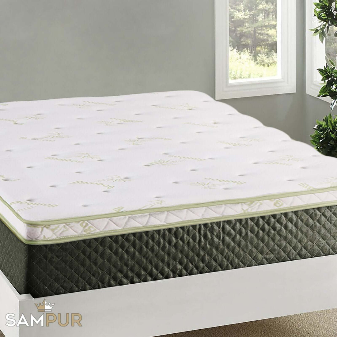 Surmatelas Bamboo ZEN : mémoire de forme