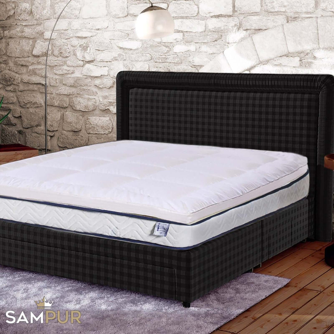 Surmatelas Luxe : Microfibre et Hypoallergénique