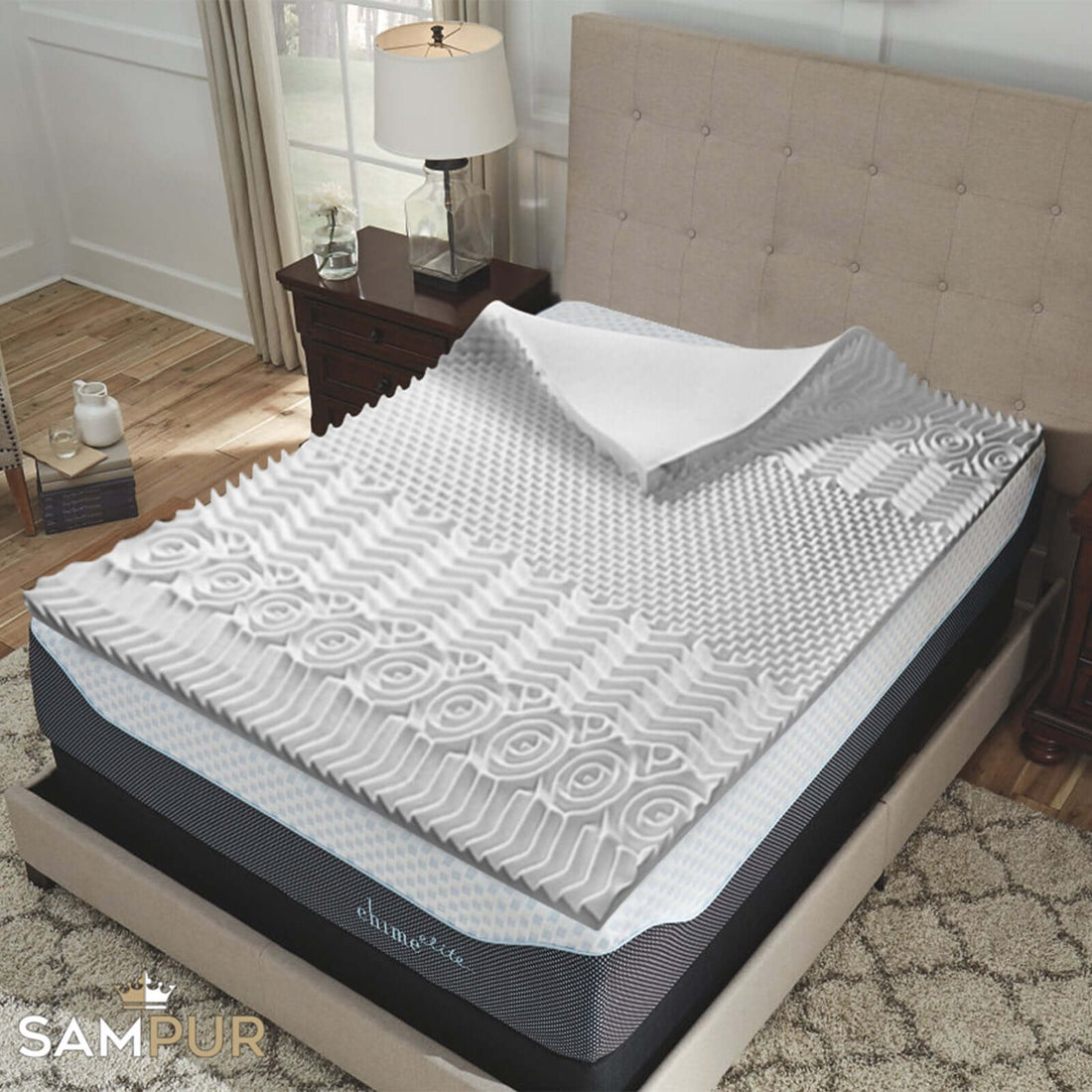 Surmatelas Oxford : 7 Zones de Confort