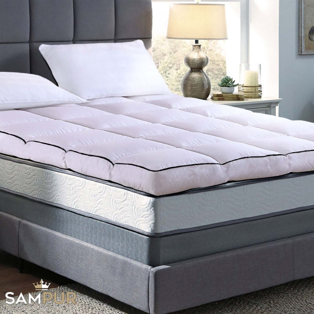 Sampur surmatelas plumes